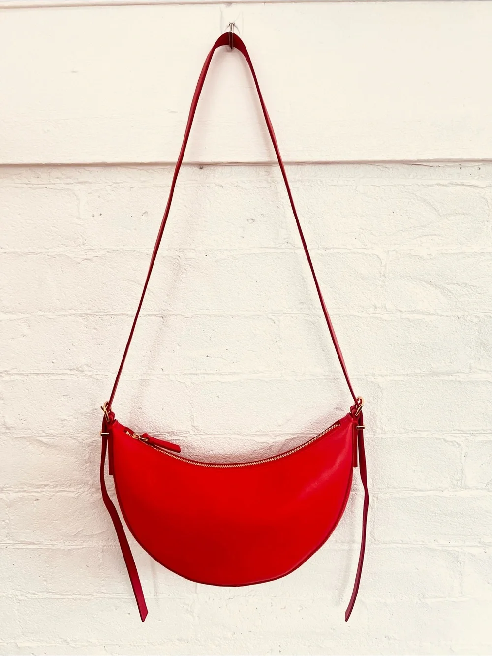 Madewell Essential Convertible Top Handle Crossbody Mini Himalayan Orange NWOT